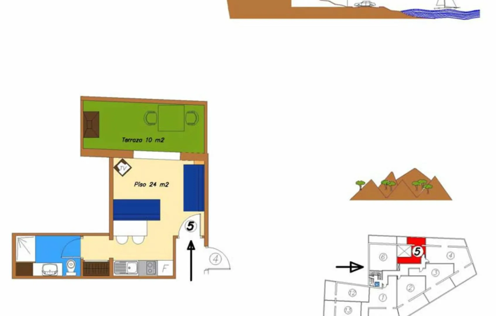 شقة Estudi Nº5 'Apartaments El Berganti' روساس